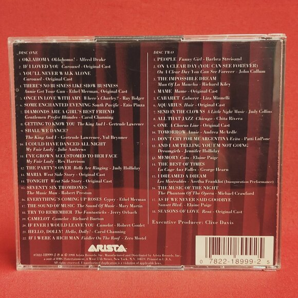 Ultimate Broadway 2 CD 1998 - Picture 2 of 8